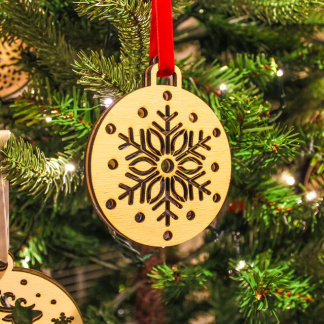 Ice blizzard Christmas Decoration