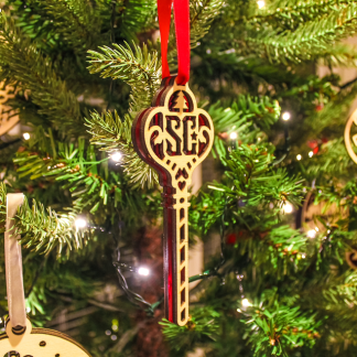 Santa Claus Wand Christmas Decoration